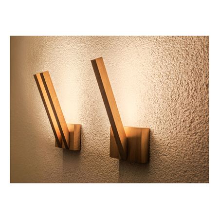 Linus Kinkiet ''In'' 1xLED 24V Zintegrowany 280lm 3000K 3W Dąb Olejowany 2238174