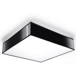 Plafon Sollux HORUS 45 Lampa sufitowa PVC, Stal, czarny 3 x15W LED, SL.0139