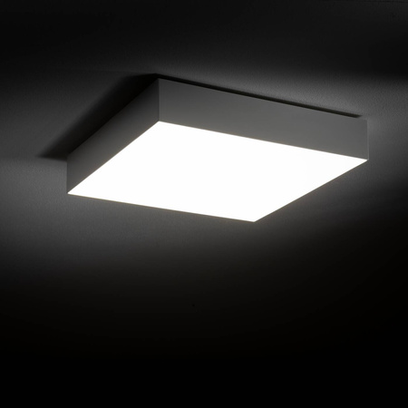 Plafon LID SQUARE LED 20cm 35W barwa neutralna 4000K | biały 10431