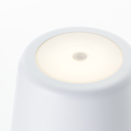 Lampa stołowa IP44 regulowana wysokość Xaana LED DIM | biały