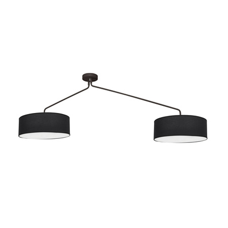 Lampa wisząca FALCON 6x 25W E27 wys. 65cm | czarny