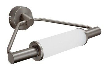 Kinkiet nad lustro MAJOR do łazienki 2X40W G9 SATYNA NIKIEL