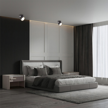 Kendal oprawa natynkowa 1 x GX53 czarna LP-6331/1SM BK movable
