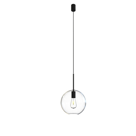 Lampa wisząca SPHERE L śr.25 cm E27 | czarny