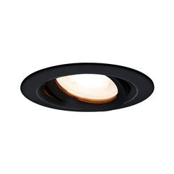 Ruchome oczko podtynkowe do łazienki LAGOS IP65 czarne