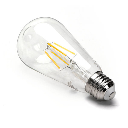 Żarówka Filament LED ST64 E27 8W ciepła 2700K