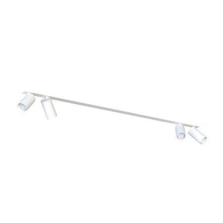 Lampa 4 punktowa podtynkowa MONO SURFACE IV szer. 118cm GU10 | biały 7831