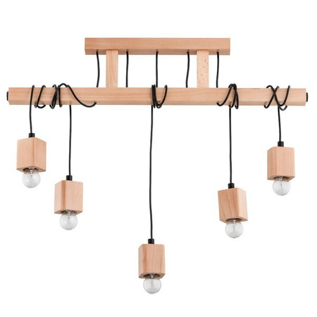 Lampa wisząca Fibia śr. 6cm w stylu nowoczesnym