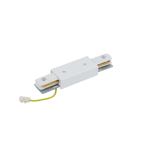 Łącznik zasilający wzdłużny PROFILE STRAIGHT CONNECTOR | biały 10225