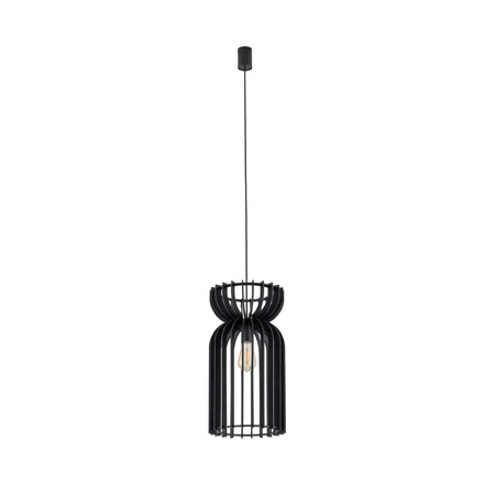 Lampa wisząca KYMI BLACK A szer. 26 cm E27| czarny