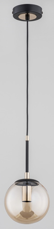 Lampa wisząca ALFA SEBIA CZARNA 1xE14 15cm | 61081