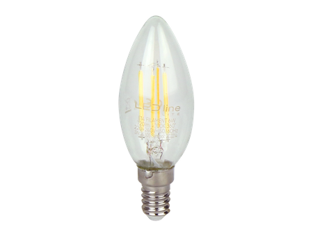 LED line LITE żarówka LED E14 6W 2700K 720lm 220-240V FILAMENT C35 ŚWIECZKA