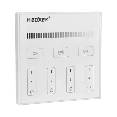 Panel naścienny CCT 4-strefowy MONO 230V | T1