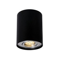 CHLOE GU10 IP20 OKRĄGŁA CZARNA OCZKO REGULOWANE