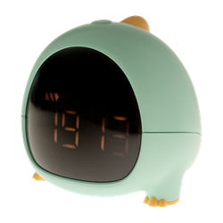 Dziecięca lampka nocna MARY'S budzik mały Dino | Zielony