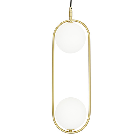 Lampa wisząca CORDEL II G9 kolor mosiądz