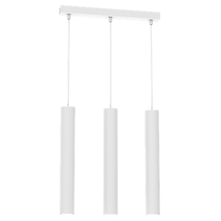 Lampa wisząca HUDSON, MLP8799, biała, 3x8W GU10