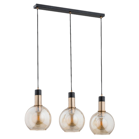 Lampa wisząca ALFA MAYA ZŁOTA 3xE27 20cm | 62163