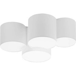 Nowoczesna lampa sufitowa MONA WHITE 3442 4xE27 3442