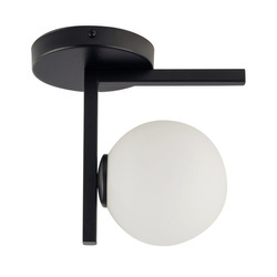 33284 Nowoczesna lampa sufitowa ANDY czarna OP.OŚW. 1PŁ