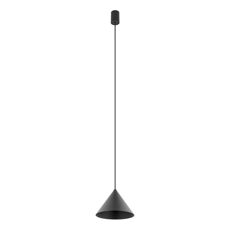 Lampa wisząca ZENITH S UMBRA GRAY śr. 20,5cm GU10 | ciemnoszary