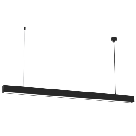 Lampa wisząca LUNGO, MLP8912, czarna, 1xT8 18W LED