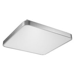 Lampa sufitowa plafon SIERRA LED 40W szer. 50cm | srebrny