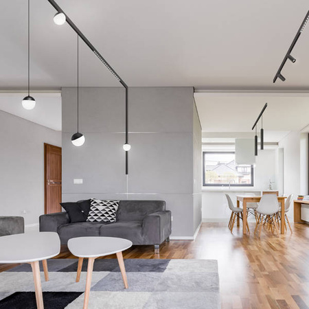 Oprawa szynoprzewodu SHIFT GRID M 30cm 17W biała ciepła | czarny