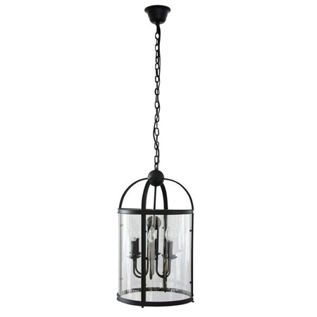 Lampa wisząca BELLONA śr. 36cm E14 | czarny