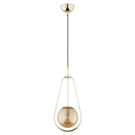 Lampa wisząca ALFA EL-DORADO ZŁOTA 1xE14 20cm | 61239