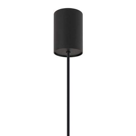 Lampa wisząca CYLINDER BLACK L wys. klosza 35cm GU10 | czarny