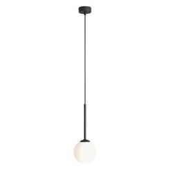 Aldex Lampa wisząca BOSSO MINI 1087XXS1, 14 cm, czarna, 1x40W E14