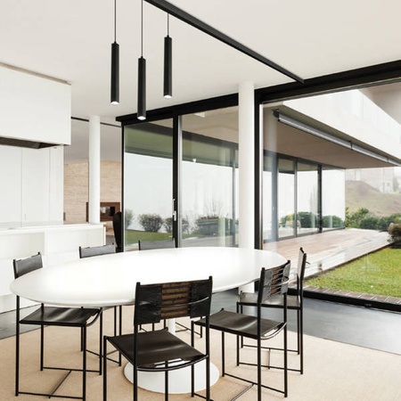 Oprawa szynoprzewodu SHIFT GRID M 30cm 17W biała ciepła | czarny