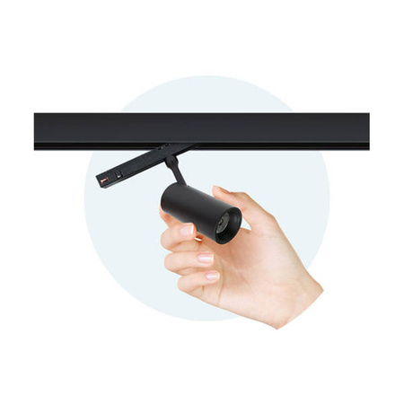 Oprawa szynoprzewodu SHIFT GRID M 30cm 17W biała ciepła | czarny