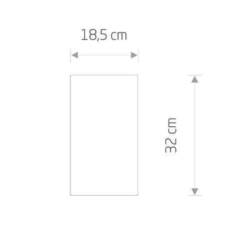 Abażur system lamp PETIT tkanina | szary