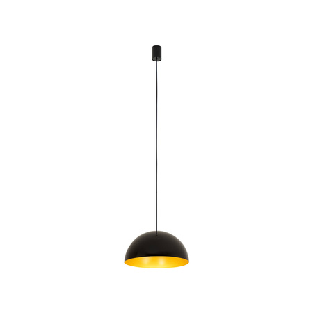 Lampa wisząca HEMISPHERE SUPER S śr. 33cm GX53 | czarny/złoty