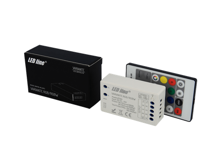 Kontroler taśm LED + pilot RF 20m VARIANTE | RGB + RGBW