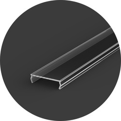 Przesłonka do profilu LED 2m transp