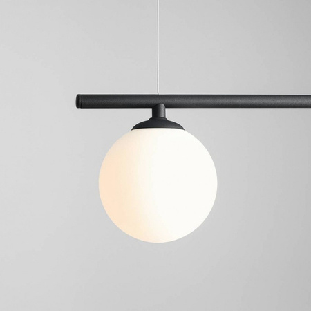 Aldex Lampa wisząca BERYL 3, 1006E_1, czarny/biały, 3x40W E14