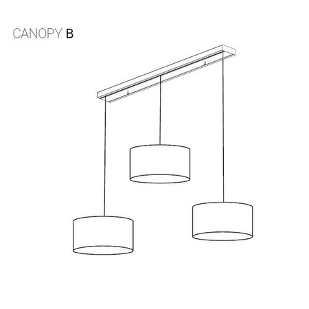 Puszka "CAMELEON CANOPY B 1500 WHITE II" 8560