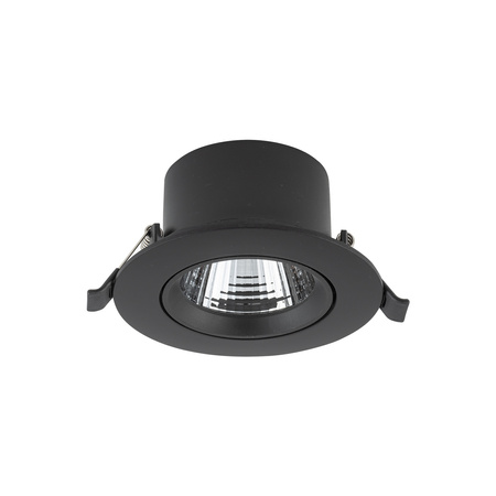 Lampa wpuszczana EGINA LED szer. 9cm 5W barwa neutralna 4000K | czarny