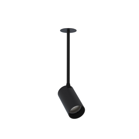 Lampa punktowa podtynkowa MONO SURFACE LONG S 29cm GU10 | czarny