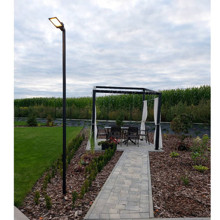 Słupek ogrodowy PATHWAY LED PRO 400 cm 60W IP65 barwa ciepła 3000K  | czarny 10283