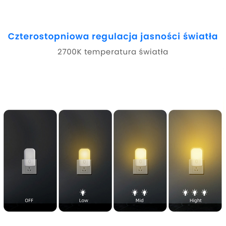 Lampka Wtykowa Kama 2700K