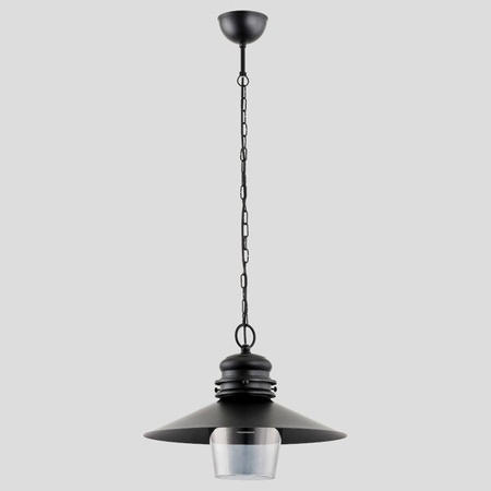 Lampa wisząca ALFA HOLLY CZARNA 1xE27 40cm | 60327