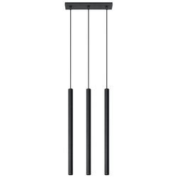 Lampa Wisząca PASTELO 3 Czarna Stal, SL.0470