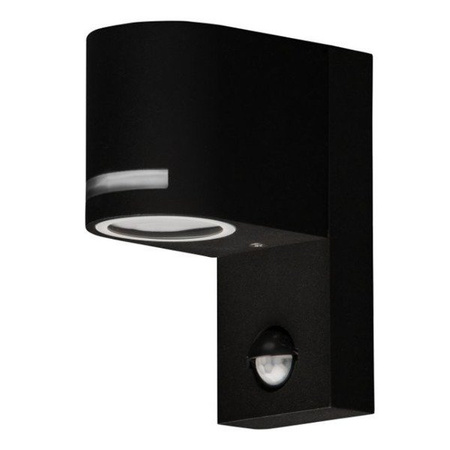 Lampa elewacyjna z czujnikiem nad drzwi QUAZAR 13 CZARNA