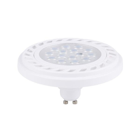 LED ES111 / GU10 9W ciepła 3000K kąt 30st WH