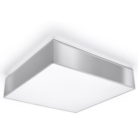 Plafon Sollux HORUS 45 Lampa sufitowa PVC, Stal, szary 3 x 15W LED, SL.0140