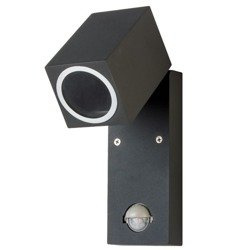 Lampa z czujnikiem ruchu QUAZAR 15 LX czarna